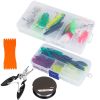 383Pcs Fishing Lures Tackle Box Bass Fishing Animated Lure Crankbaits