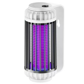 1pc Electric Rechargeable Photocatalytic Anti Mosquito Killer Lamp UV Bug Insect Trap Light Pest Control Repellent (Items: Direct Plug, Color: Incanus)