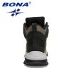 BONA 2022 New Designers Outdoor Mountain Desert Climbing Shoes Men Ankle Hiking Boots Man High Top Winter Boots Mansculino Comfy