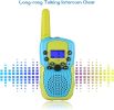 Toys for 3-12 Year Old Boys Girls; Walkie Talkies for Kids 22 Channels 2 Way Radio Toy with Backlit LCD Flashlight; 3 Miles Range for Outside; Camping